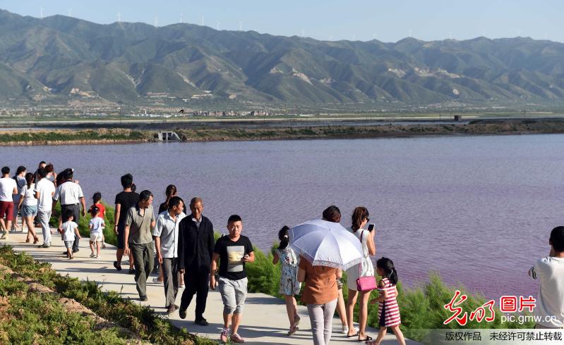 运城盐湖，自然美景的探索与心灵宁静之旅